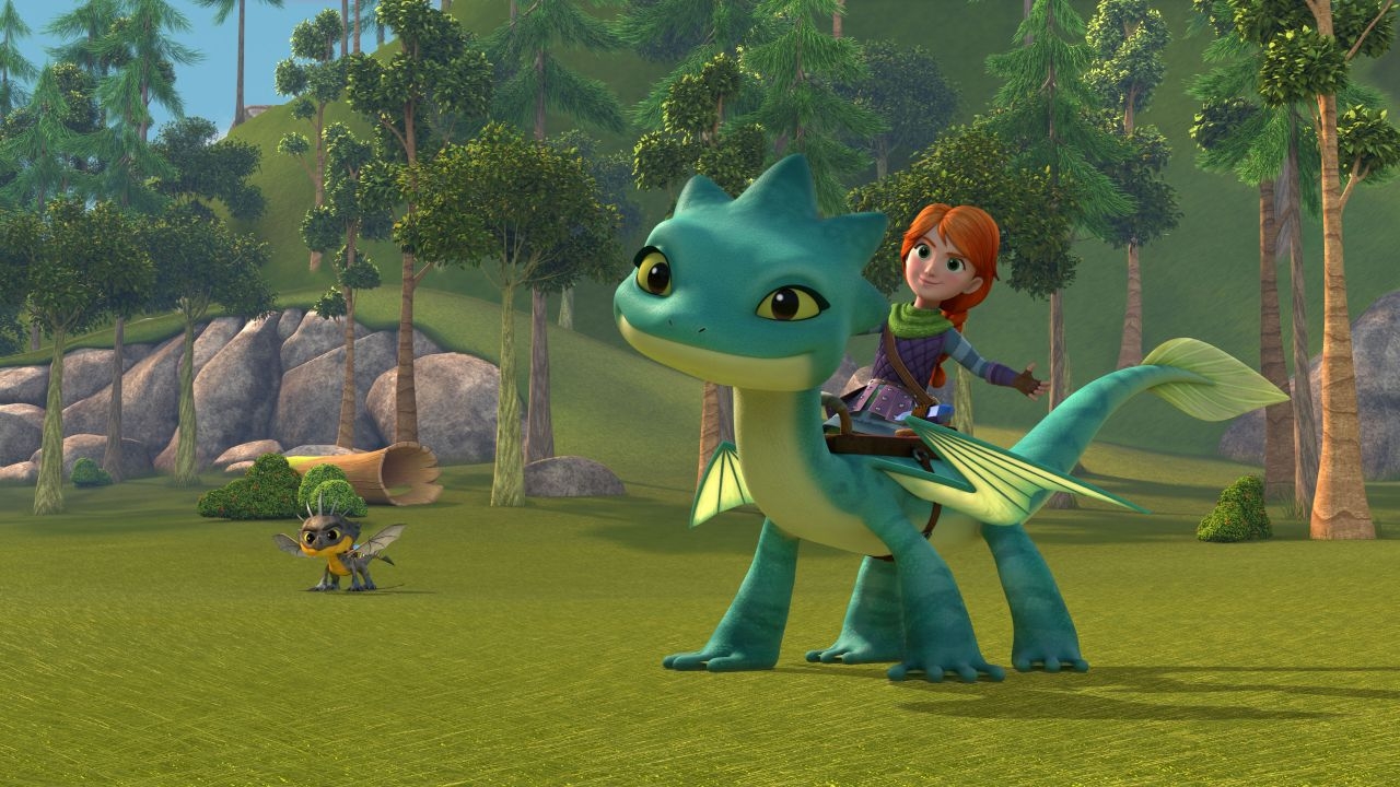  Dreamworks Dragons Rescue Riders, Summer and Leyla