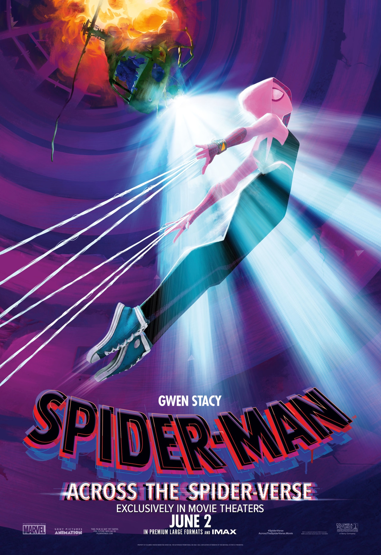 New Official Promo Poster Of Spider Man Across The Spider Verse