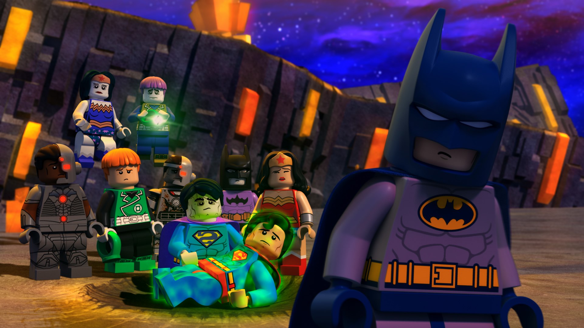 Did Lego Justice League just appear in the 'Lego Batman' trailer?