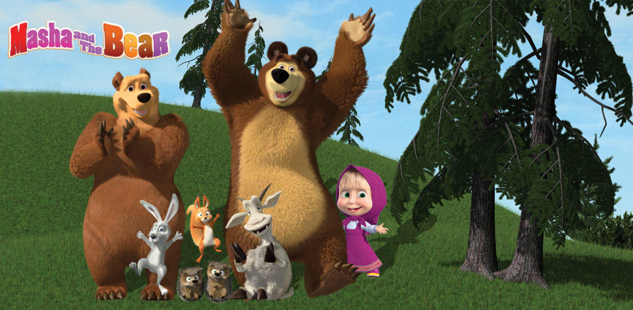 ‘masha And The Bear Plans July 31 National Bear Day Celebration In Canada Animation World Network 