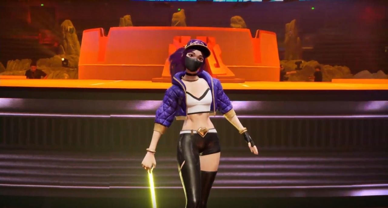 League Of Legends Warrior Akali Delights Fans With Live Ar Appearance Animation World Network