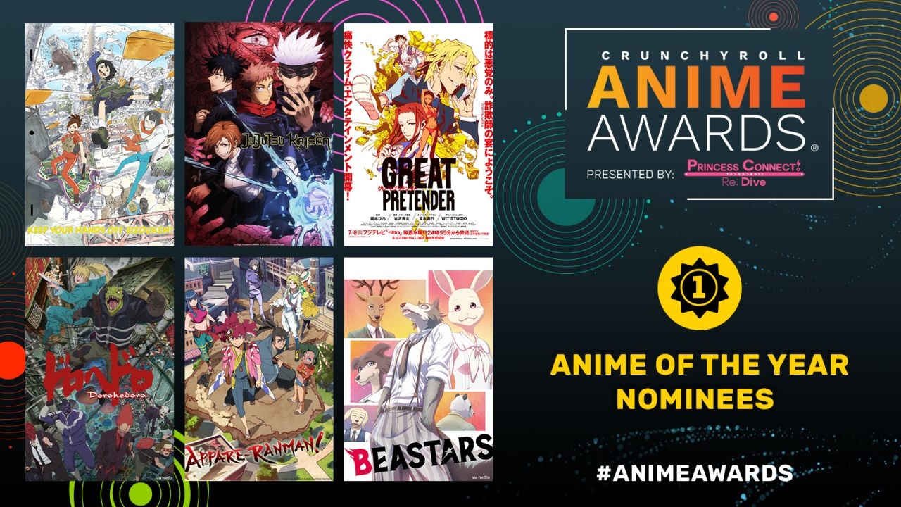Fan Voting Opens for Fifth Annual Crunchyroll Anime Awards Animation