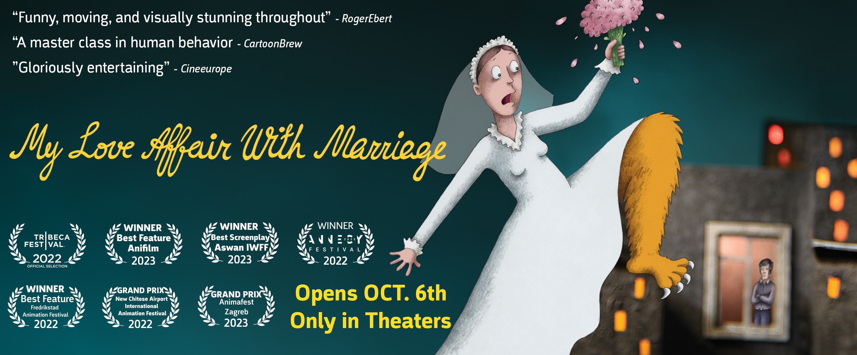My Love Affair With Marriage Animation Rock Tour