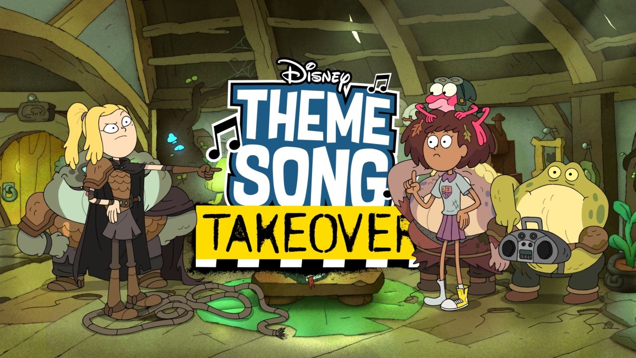 EXCLUSIVE: 'Amphibia' and Sasha Rock in New 'Disney Theme Song Takeover' |  Animation World Network
