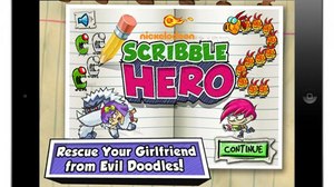 Nickelodeon Launches 'Scribble Hero' Mobile Game