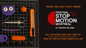 Call for Entries: Festival Stop-Motion Montréal 2020