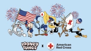 American Red Cross Launches ‘Looney Tunes’ T-shirt Blood Donation Promotion