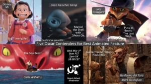Next PreVIEW Panel Set: ‘Five Oscar Contenders for Best Animated Feature’