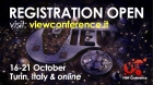 View Conference 2022 Now Open for Early Bird Registration