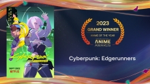 ‘Cyberpunk: Edgerunners’ Named Anime of the Year at 2023 Anime Awards