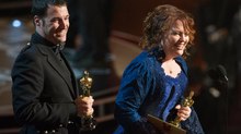 Backstage at the Oscars® with 'Brave', 'Paperman' and 'Life of Pi'