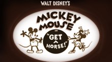 Disney Unearths Classic Mickey Mouse Short 'Get A Horse!'